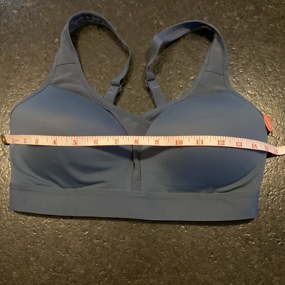 Champion 9 bra navy blue new year resolution work out wear nwt - Picture 2 of 8